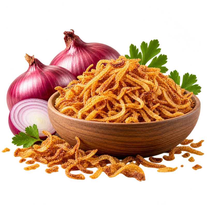 Fried onion products