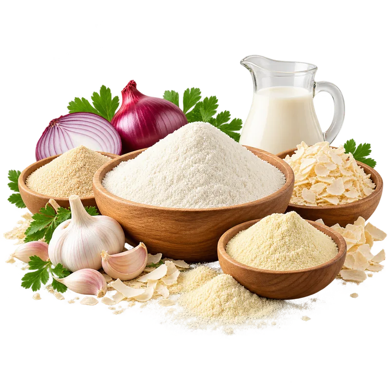 Spray dried products