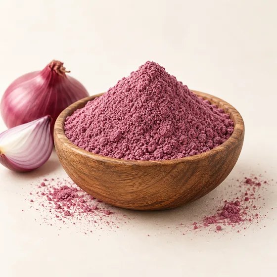 Red onion powder